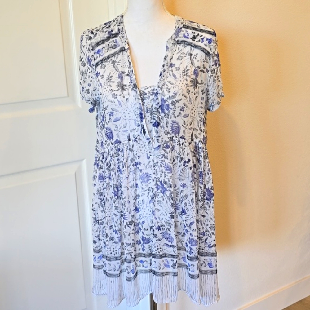 🍃 Maeve women's sheer dress tunic Sz 8P